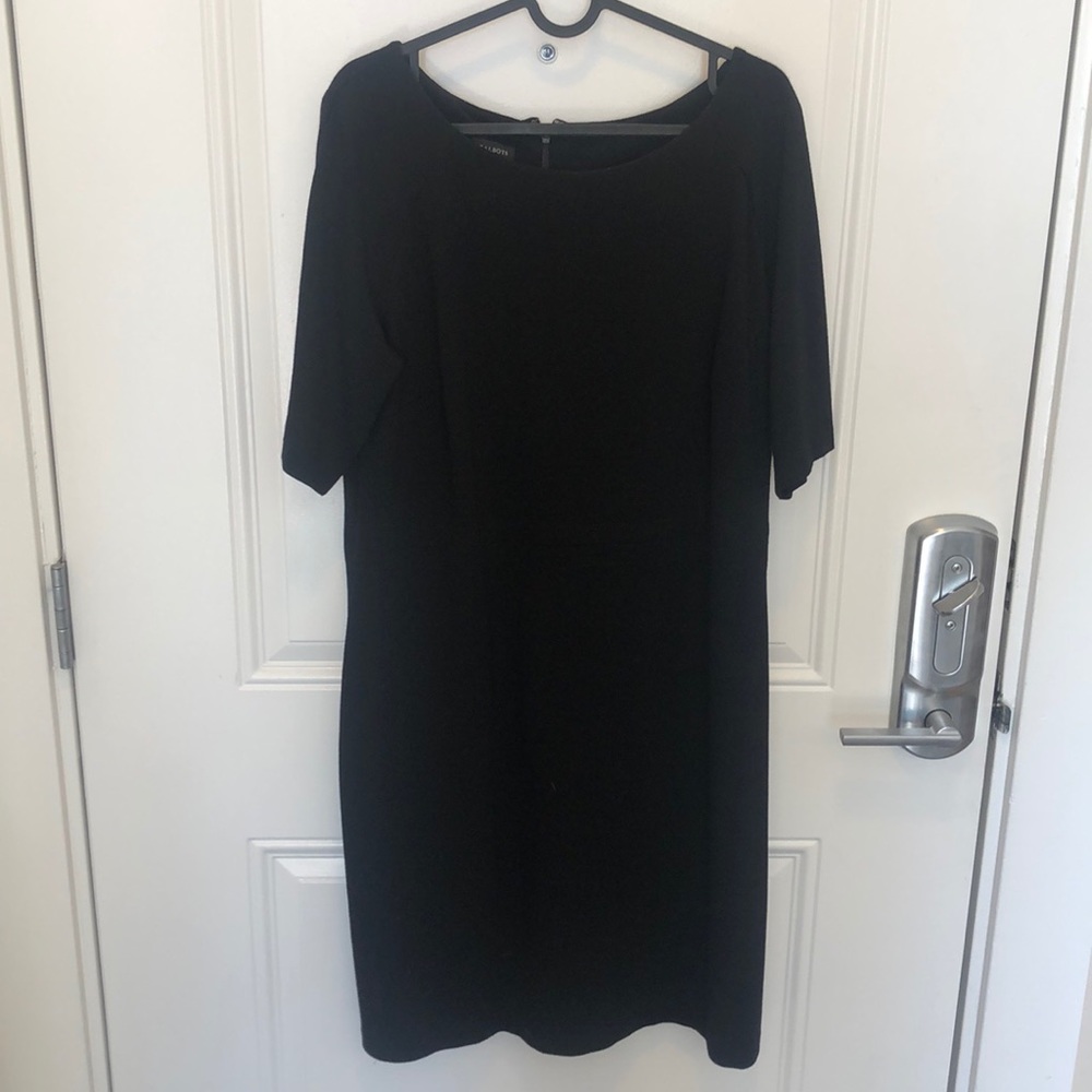 Talbots Black Dress